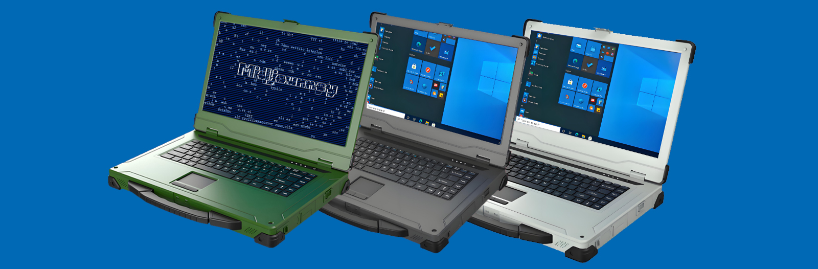 加固綠色筆記本